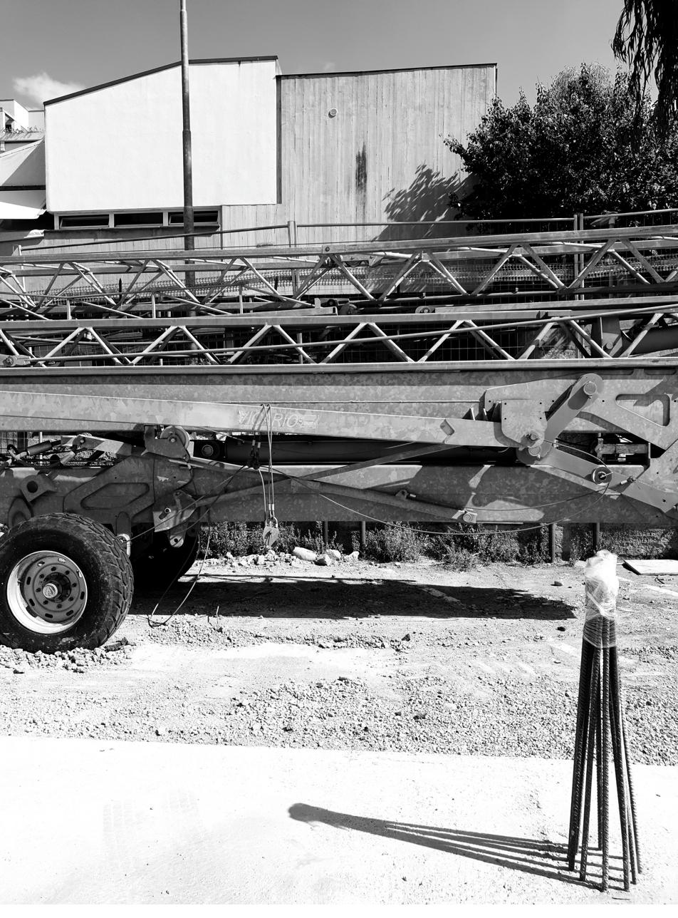 Cantiere strutturale — Parcheggio Viale delle Palme, Taggia