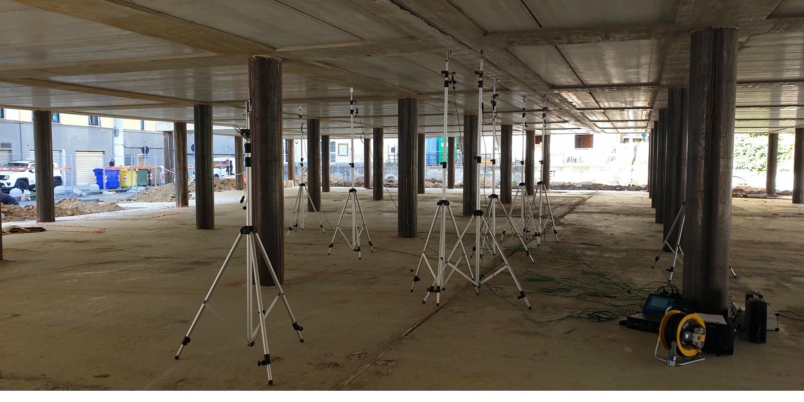 Collaudo strutturale — Parcheggio Viale delle Palme, Arma di Taggia