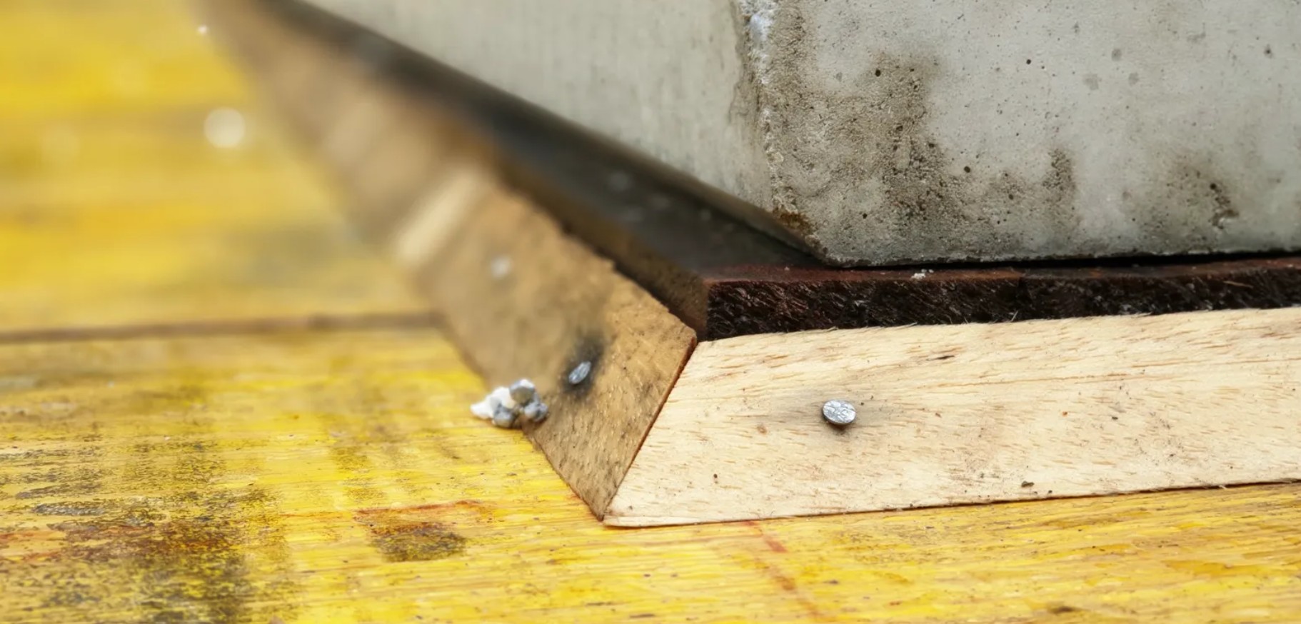 Dettaglio costruttivo — casseratura · Parcheggio Viale delle Palme, Taggia