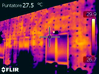 Panoramica termica facciata IR